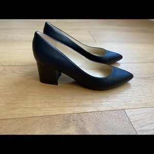 Nine West Black, Block heels, Size 7.5